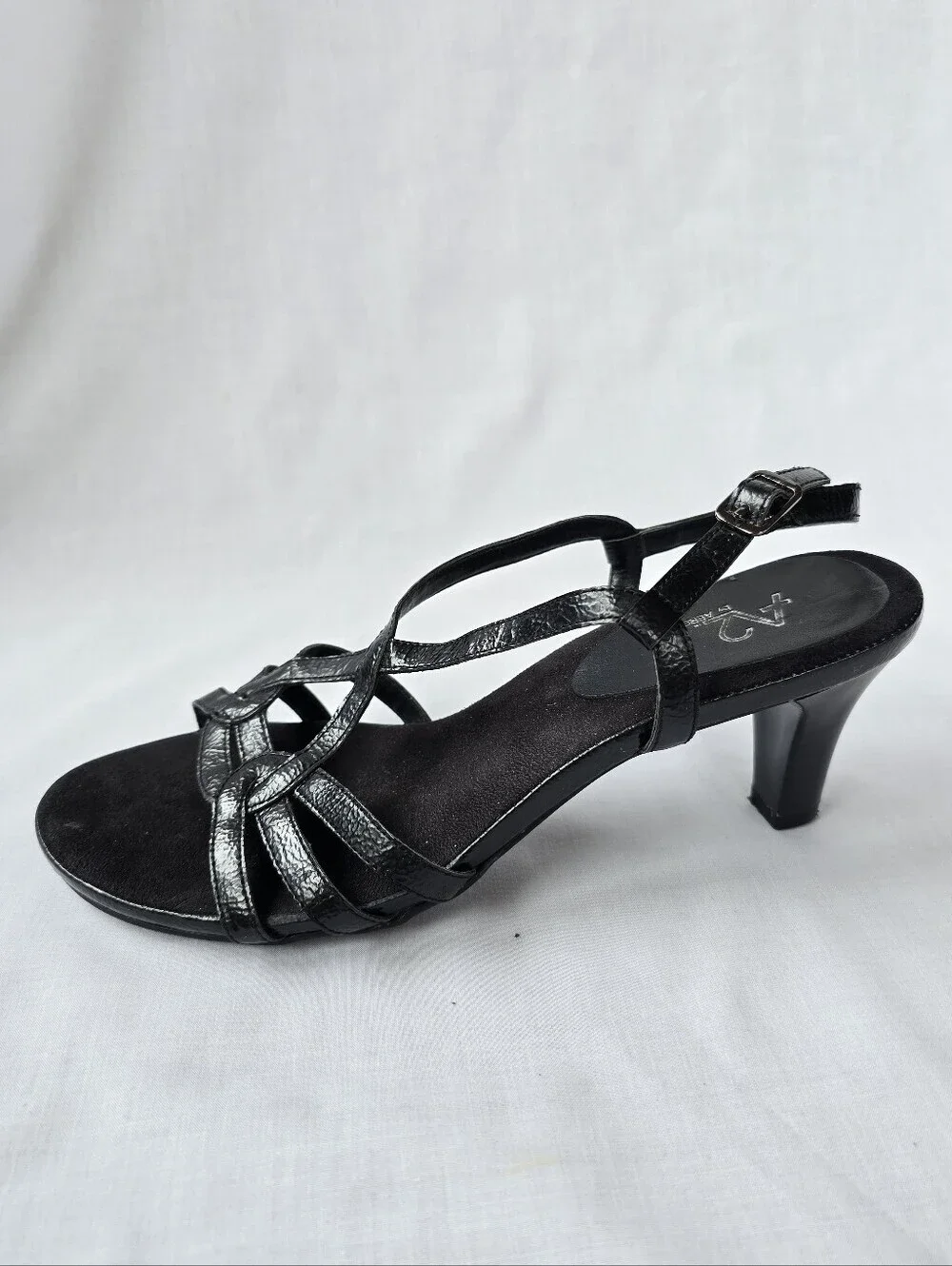 A2 by Aerosoles▪️Powermove Black Strappy Heel